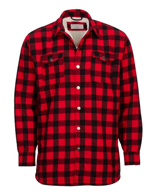 Flannel Sherpa Workshirt | USA Decoration