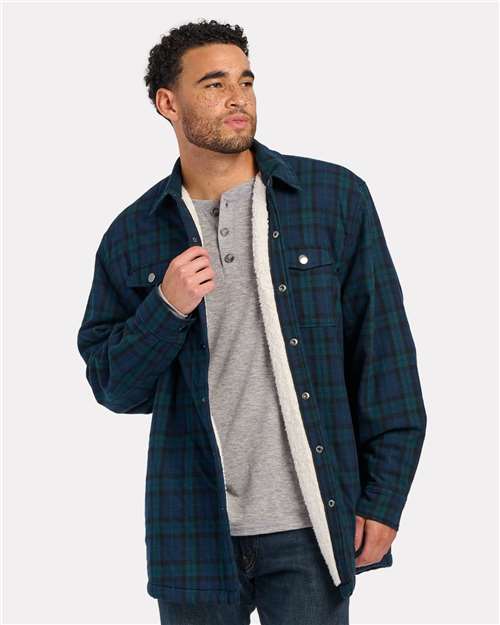 Flannel Sherpa Workshirt | USA Decoration