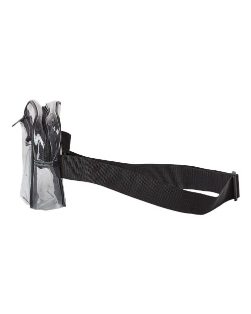 Clear Stadium 2-Pocket Fanny Pack/Crossbody Bag | USA Decoration