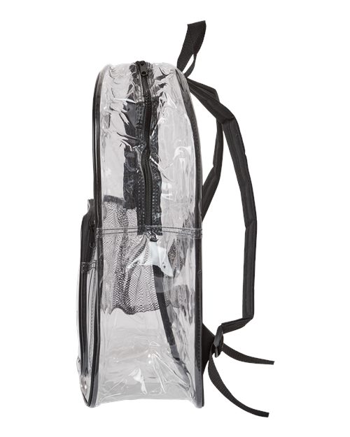 Large 17" Heavy Duty Clear Backpack | USA Decoration