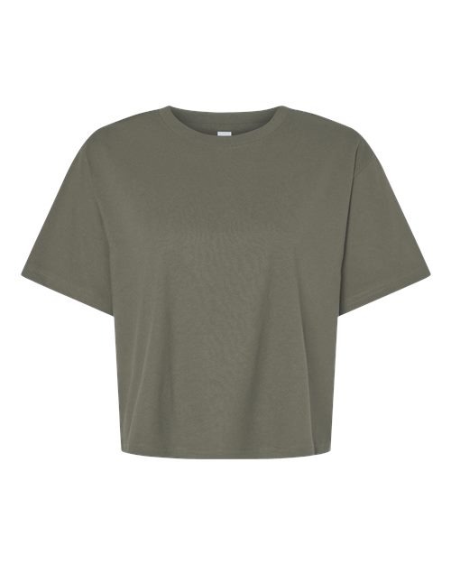 Women's Fine Jersey Boxy Tee | USA Decoration
