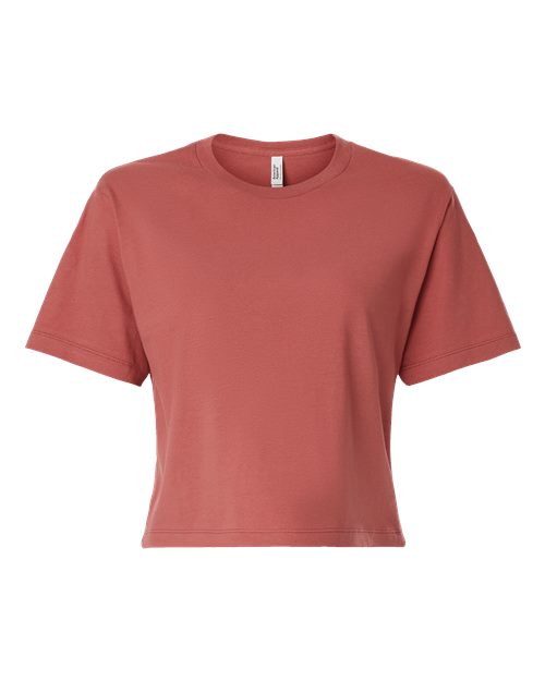 Women's Fine Jersey Boxy Tee | USA Decoration