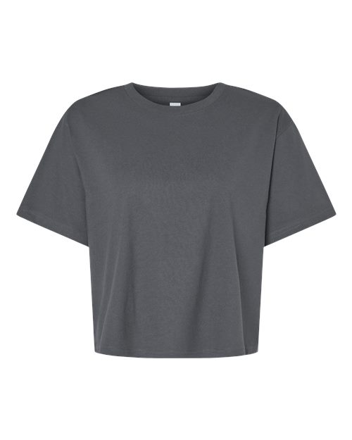 Women's Fine Jersey Boxy Tee | USA Decoration