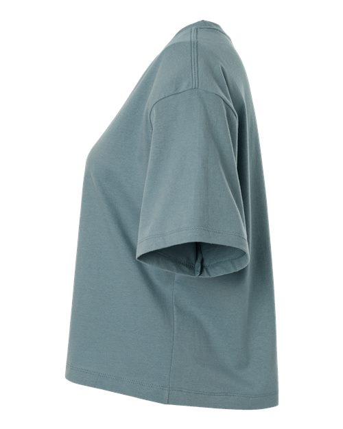 Women's Fine Jersey Boxy Tee | USA Decoration