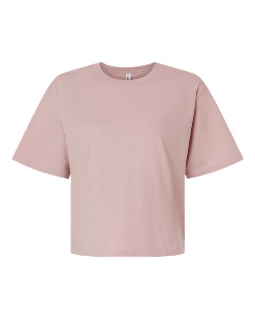 Women's Fine Jersey Boxy Tee | USA Decoration