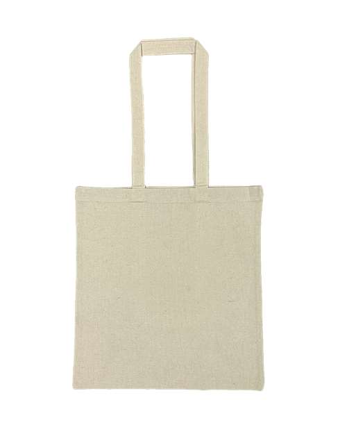 Lightweight Recycled Canvas Tote Bag with Extended Handle | USA Decoration