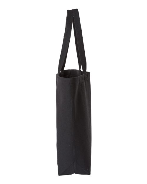 Jumbo Recycled Midweight Gusseted Canvas Tote | USA Decoration