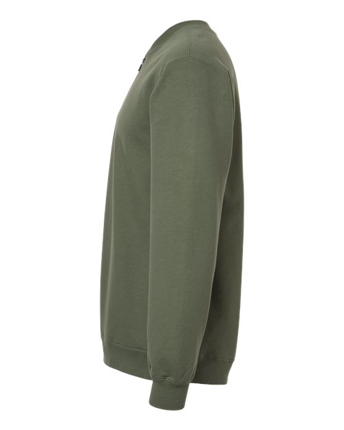 Softstyle® Midweight 1/4 Zip Sweatshirt | USA Decoration