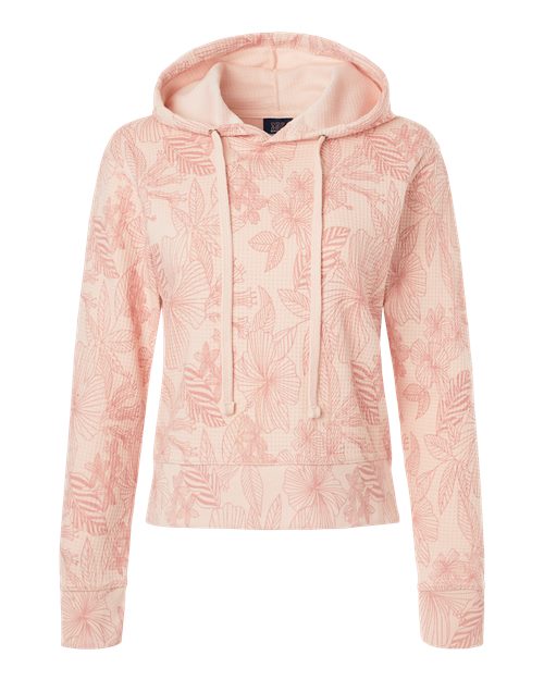 Women's Maddie Floral Print Hooded Sweatshirt | USA Decoration