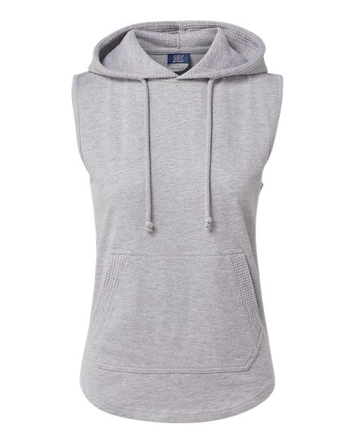 Women's Kinsley Sleeveless Hooded Sweatshirt | USA Decoration