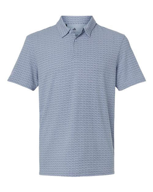 Adidas Men's Blended Printed Polo