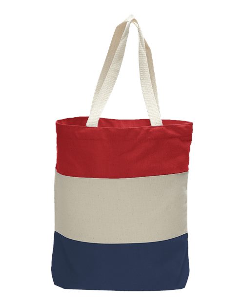 11L Tri-Color Tote | USA Decoration