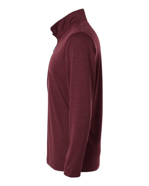 Performance Mélange Quarter-Zip Pullover | USA Decoration