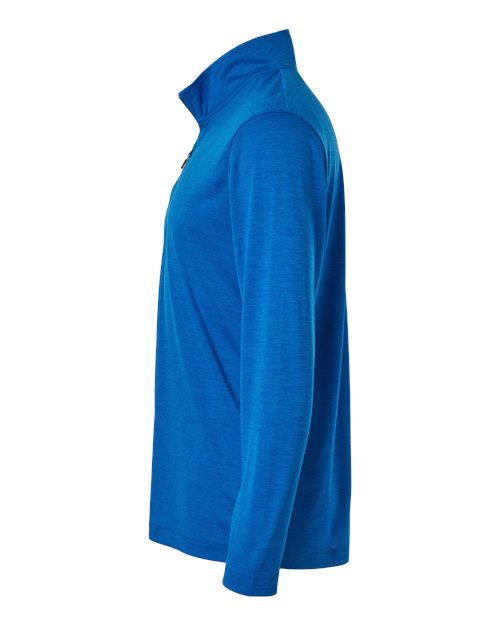 Performance Mélange Quarter-Zip Pullover | USA Decoration