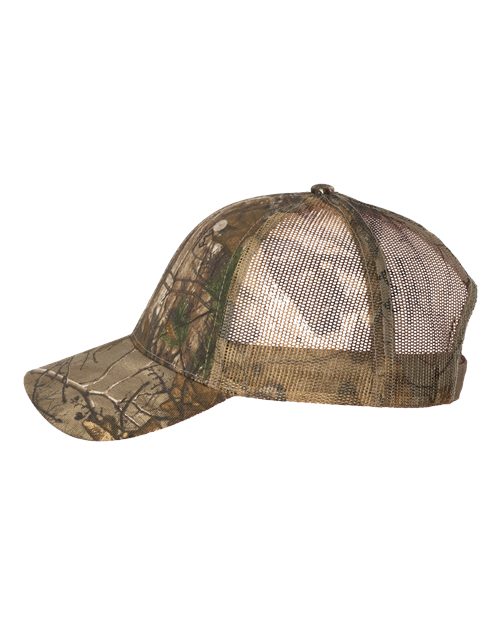 Camo Woven USA Flag Mesh Cap | USA Decoration