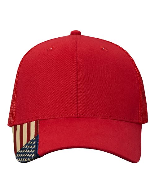 USA Flag Mesh Cap | USA Decoration