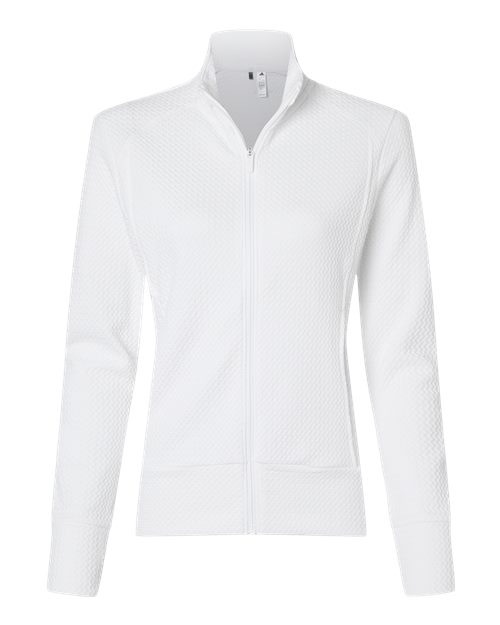 Women's Ultimate Textured Full-Zip Jacket | USA Decoration