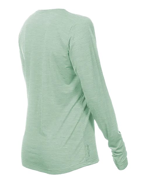 Women's Breeze Tech Long Sleeve T-Shirt | USA Decoration