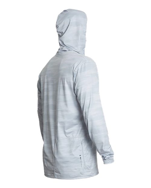 Low Pro Tech Hooded Long Sleeve T-Shirt | USA Decoration