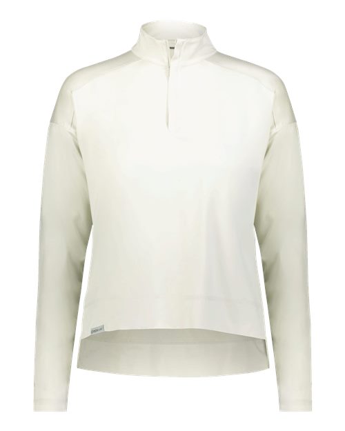 Eco Revive™ Women's Ventura Soft Knit Quarter-Zip | USA Decoration