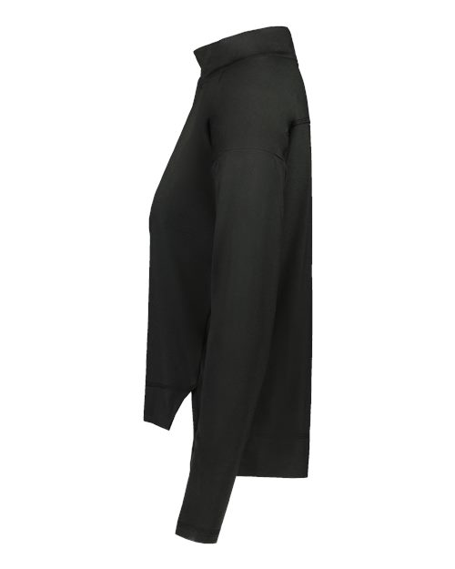Eco Revive™ Women's Ventura Soft Knit Quarter-Zip | USA Decoration