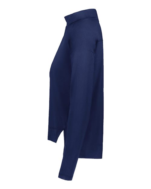 Eco Revive™ Women's Ventura Soft Knit Quarter-Zip | USA Decoration
