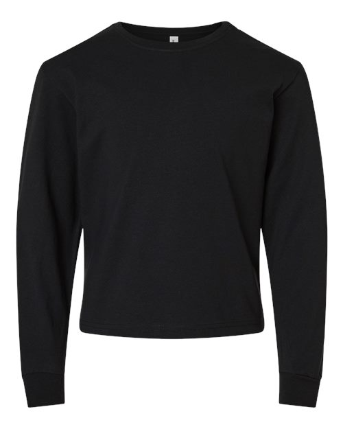 Youth 6oz. Heavyweight Long Sleeve Tee | USA Decoration