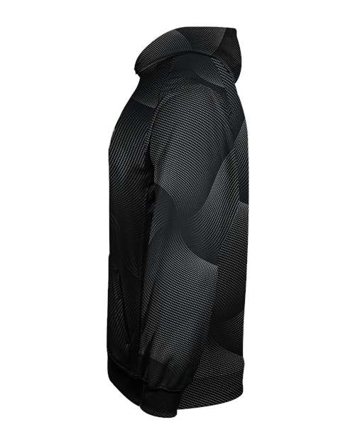 Youth Warp Hooded Long Sleeve T-Shirt | USA Decoration