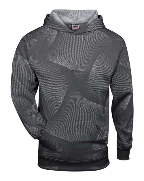 Youth Warp Hooded Long Sleeve T-Shirt | USA Decoration