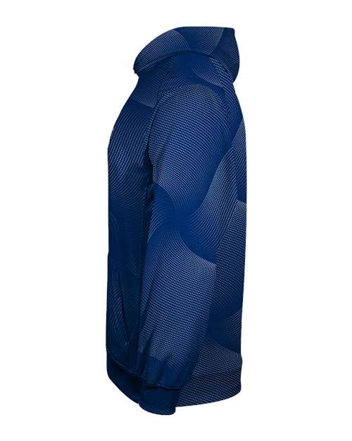 Youth Warp Hooded Long Sleeve T-Shirt | USA Decoration