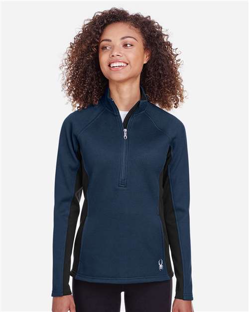 Women's Constant Half-Zip Sweater | USA Decoration