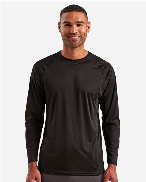 Panelled Tech Long Sleeve T-Shirt | USA Decoration