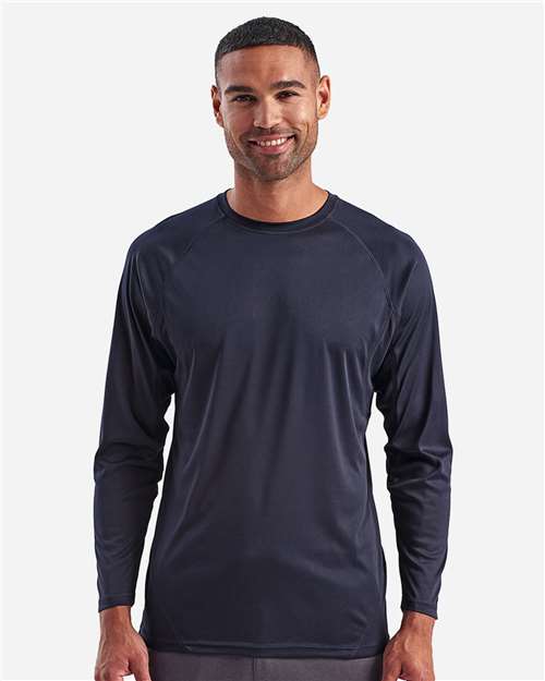 Panelled Tech Long Sleeve T-Shirt | USA Decoration