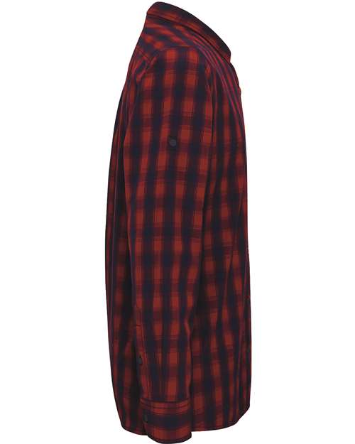 Mulligan Check Long-Sleeve Cotton Shirt | USA Decoration
