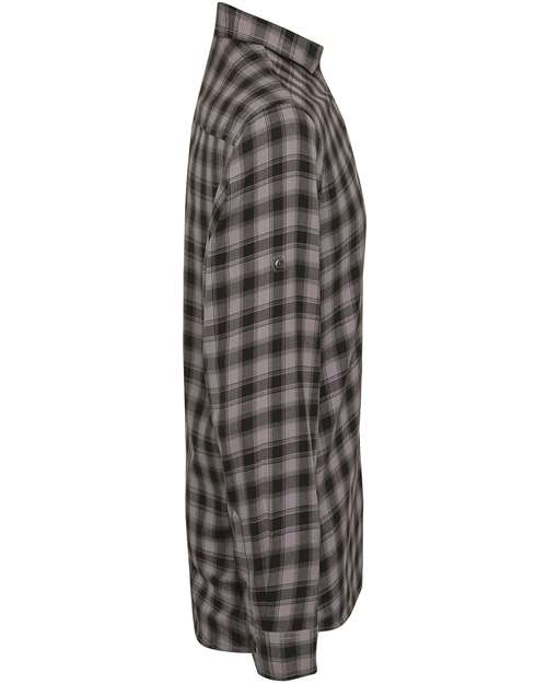 Mulligan Check Long-Sleeve Cotton Shirt | USA Decoration