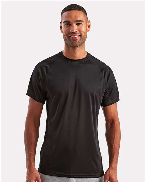 Panelled Tech Short Sleeve T-shirt | USA Decoration