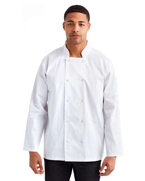 Ten Studded Front Chef Coat | USA Decoration