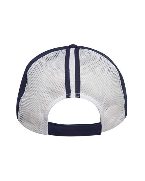 Contrast Back Stripe Clubhouse Cap | USA Decoration