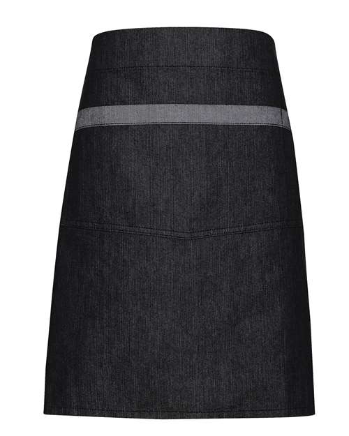 Domain Contrast Denim Waist Apron with Pocket | USA Decoration