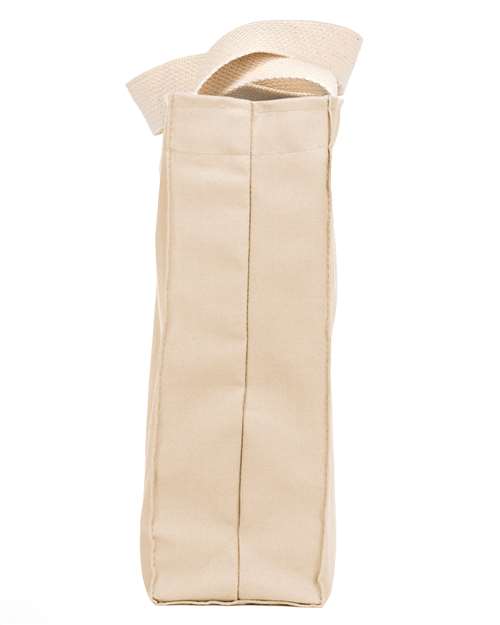 USA Made Cotton Canvas Medium Gusset Tote Bag | USA Decoration