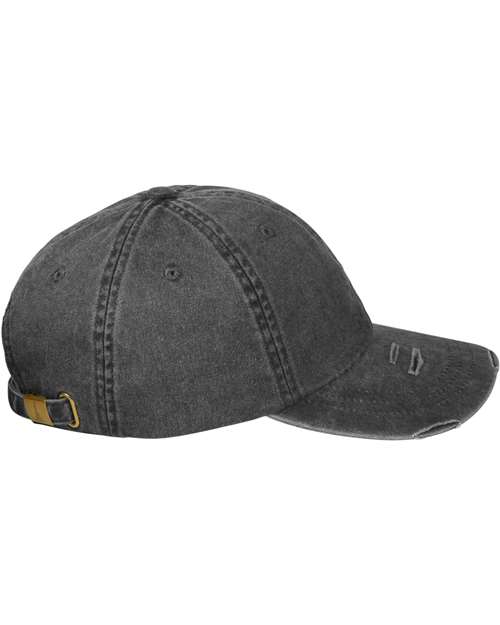 Classic Pigment Distressed Cap | USA Decoration