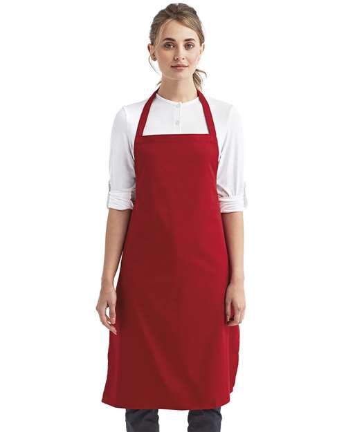 Organic Cotton Bib Apron | USA Decoration