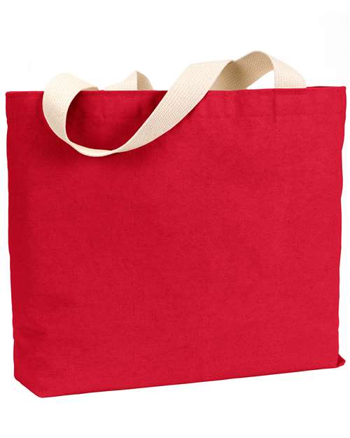 USA Made Cotton Canvas Jumbo Tote Bag | USA Decoration