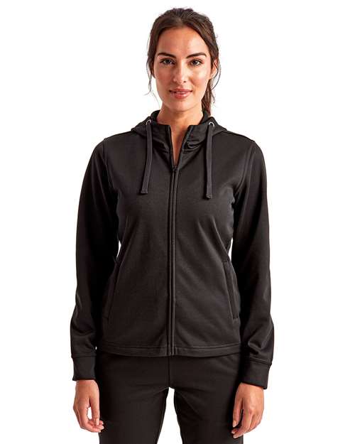 Womens Spun Dyed Full-Zip Hooded Sweatshirt | USA Decoration