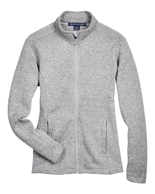 Women's Bristol Full-Zip Sweater Fleece Jacket | USA Decoration