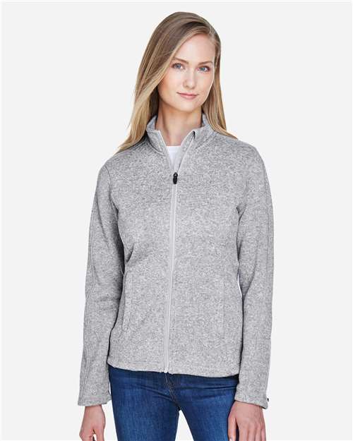 Women's Bristol Full-Zip Sweater Fleece Jacket | USA Decoration
