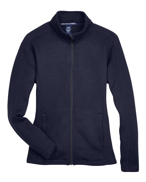 Women's Bristol Full-Zip Sweater Fleece Jacket | USA Decoration
