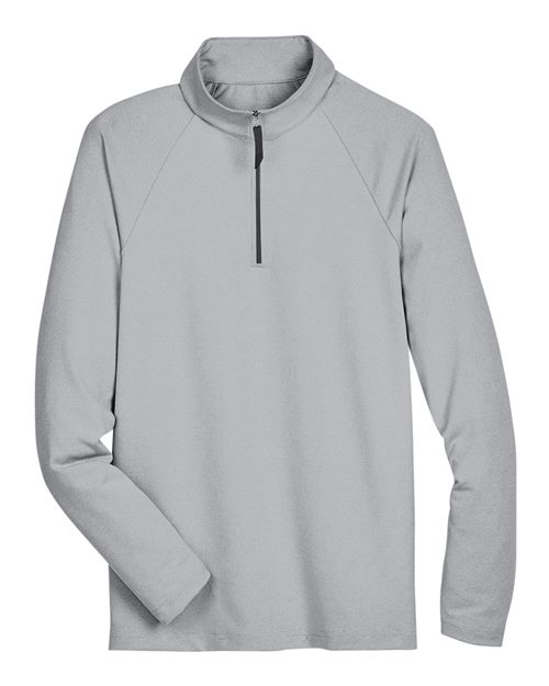 CrownLux Performance® Clubhouse Micro-Stripe Quarter-Zip Pullover | USA Decoration