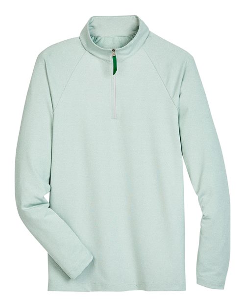 CrownLux Performance® Clubhouse Micro-Stripe Quarter-Zip Pullover | USA Decoration