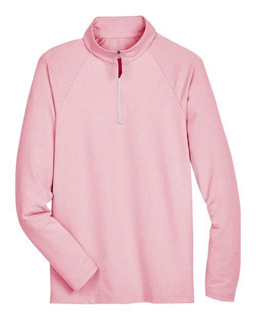 CrownLux Performance® Clubhouse Micro-Stripe Quarter-Zip Pullover | USA Decoration